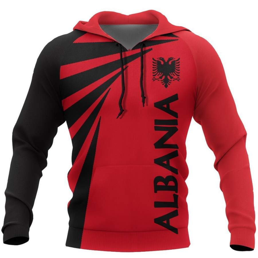 Albania Hoodie Black Eagle – Tornado Version NNK 1136