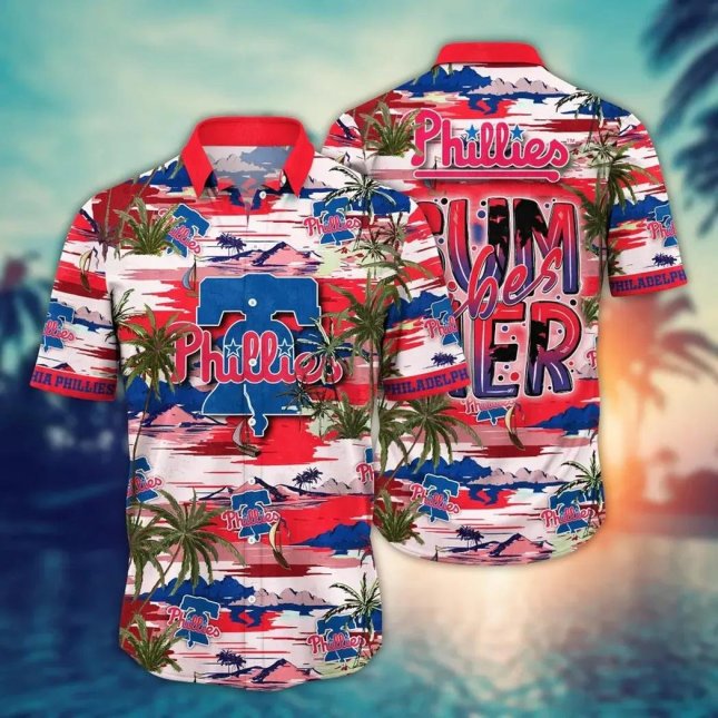 Philadelphia Phillies Hawaiian Shirt Summer Vibes