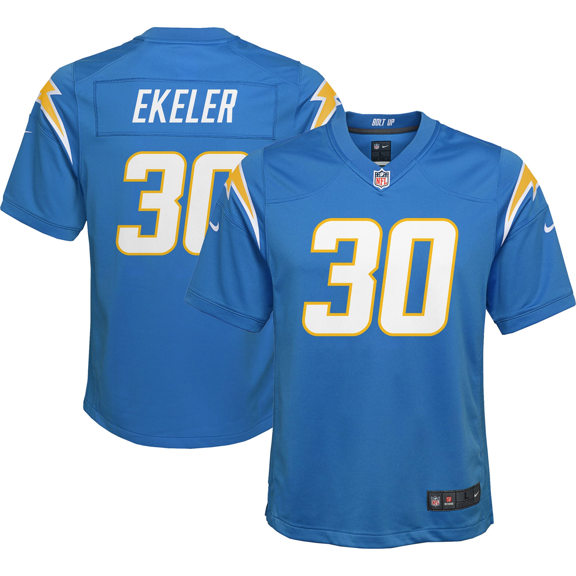 Youth Los Angeles Chargers Austin Ekeler Powder Blue Game Jersey