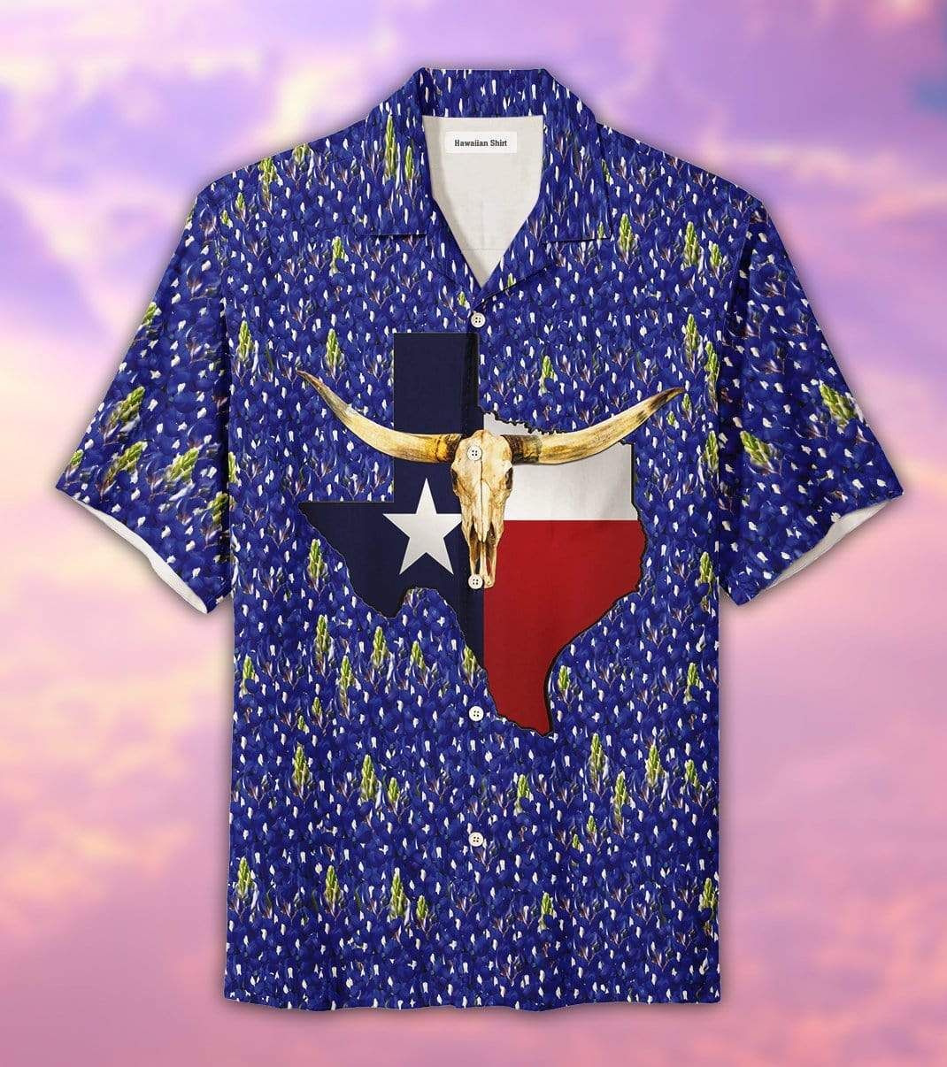 Hawaii Aloha Shirts Forever Texas Bluebonnet Ha20172