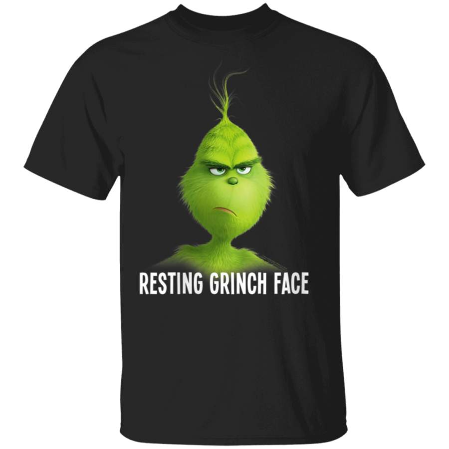 Womens The Grinch Resting Grinch Face T-Shirt Hoodie Shirt – Bestmreby Shop