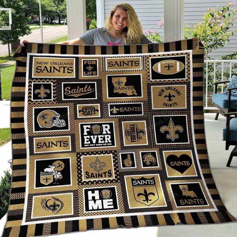 New Orleans Saints Blanket TH1607 Quilt