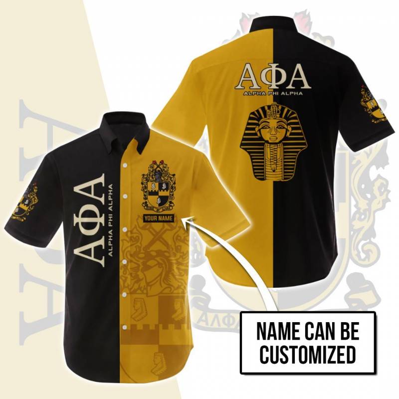 Alpha Phi Alpha Custom Name Chemise Shirt