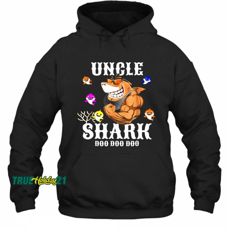 Uncle Shark Doo Doo Doo Hoodie