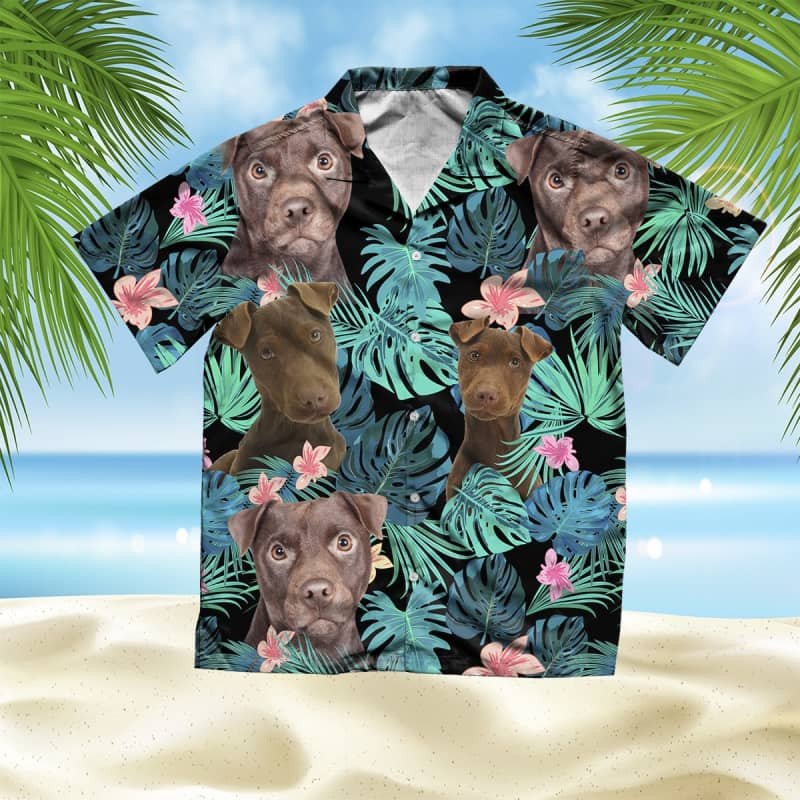 Felacia Patterdale Terrier Summer Leaves Hawaii Shirt Ha13366