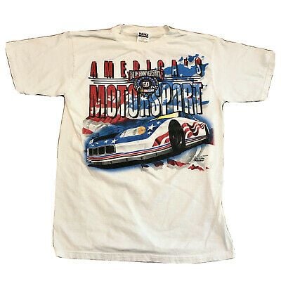 Vintage Nascar 50th Anniversary Americas Motorsport  Shirt   1998 8782