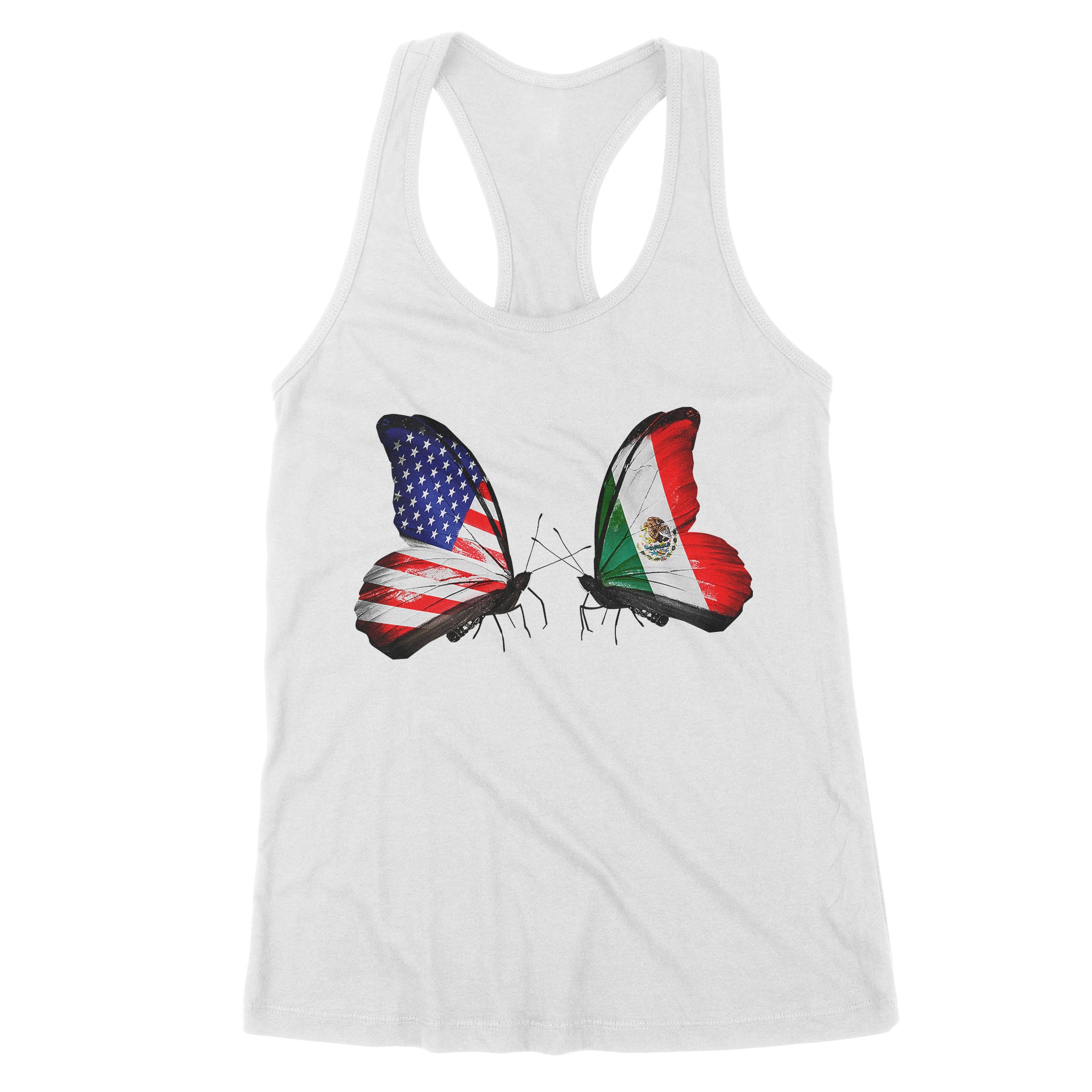 American Mexican Butterfly Premium Tank Top