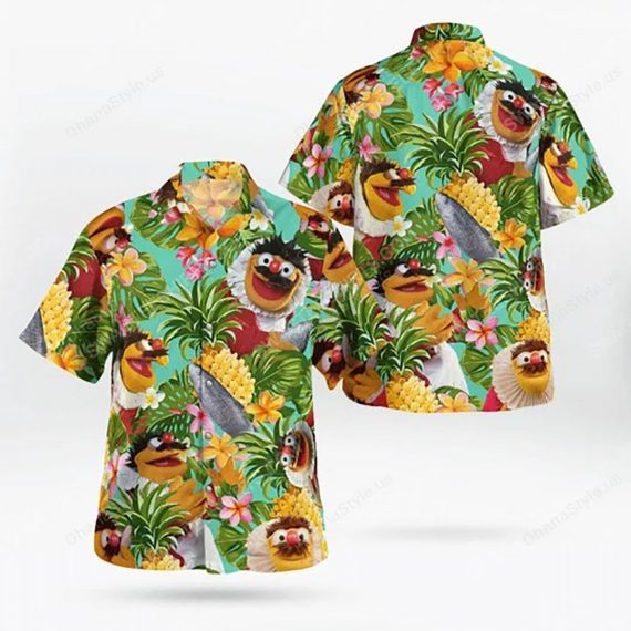 The Muppet Show Lew Zealand Hawaiian Shirt Aloha Beach Holiday Casual Ha64391