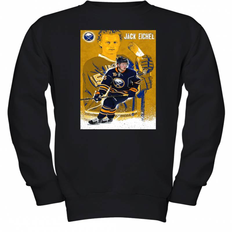 International Buffalo Sabres Jack Eichel Premium Wall Youth Sweatshirt