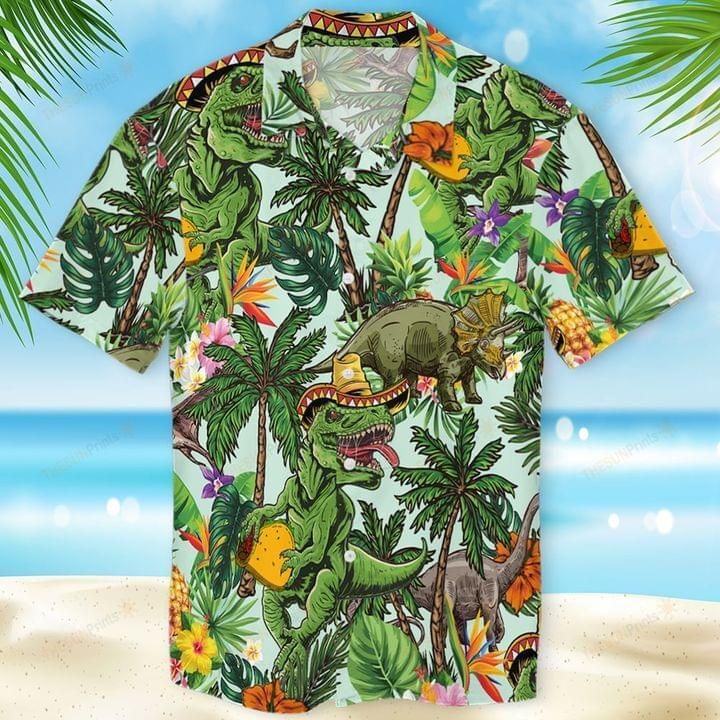 Dinosaur Hawaiian Shirt 002103 Ha72700