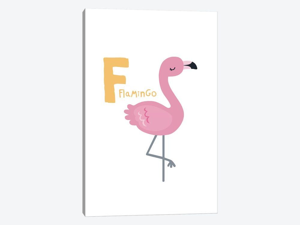 Animal Alphabet – F Canvas Poster 8”x12” 12×18” 18”x26” 24”x36” 30”x45”