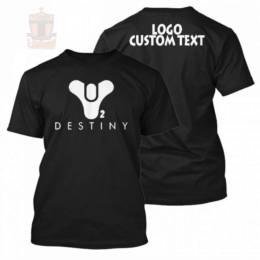 Destiny 2 2018 Custom Clan Printed with Text Personalized Men’s T-Shirt