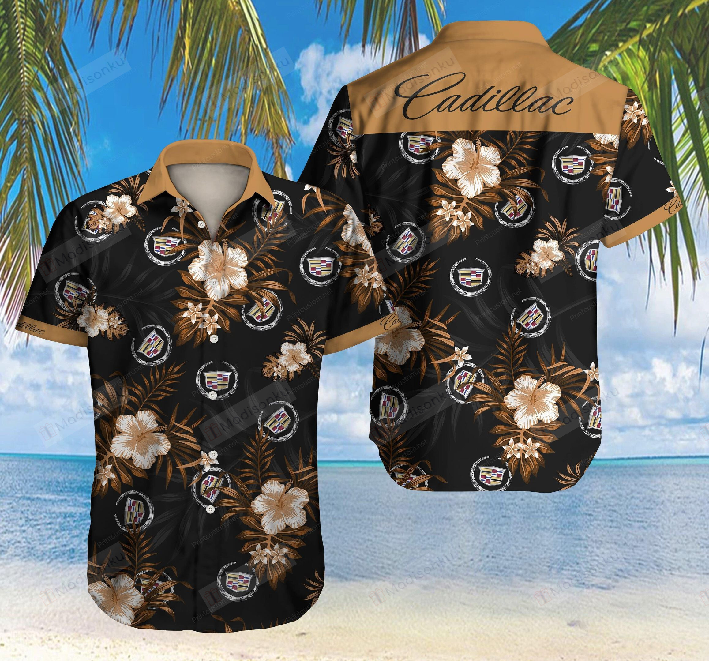 Cadillac Hawaiian Shirt