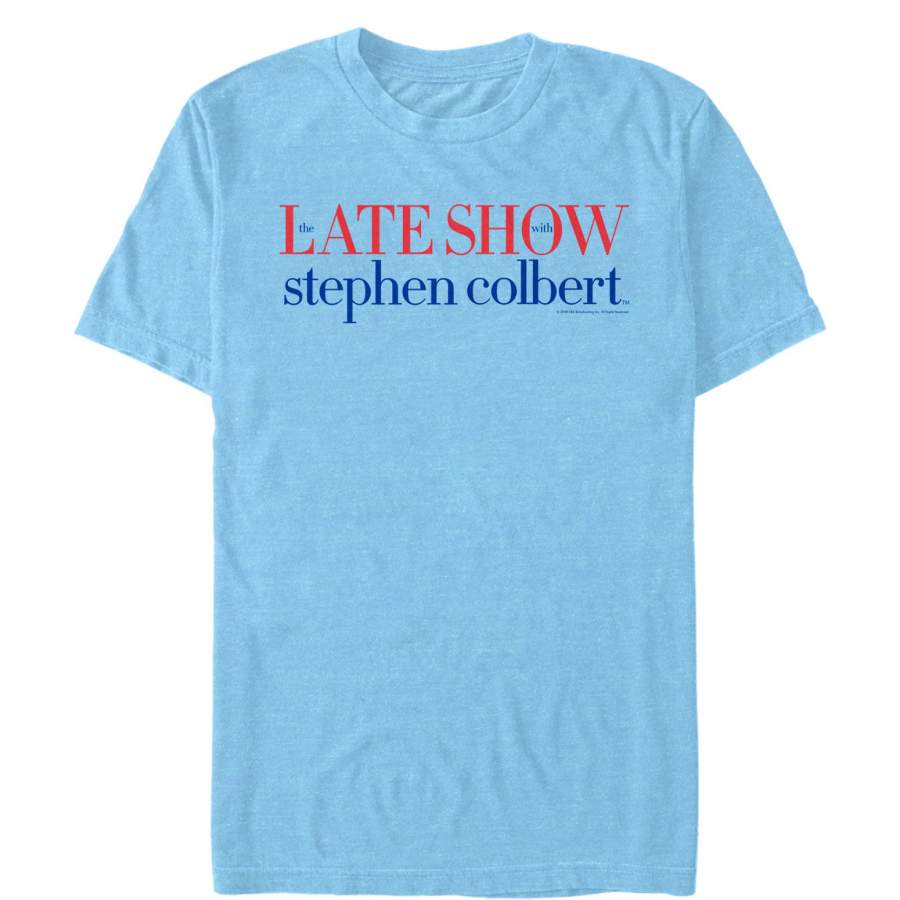 The Late Show with Stephen Colbert Men’s Classic Logo T-Shirt