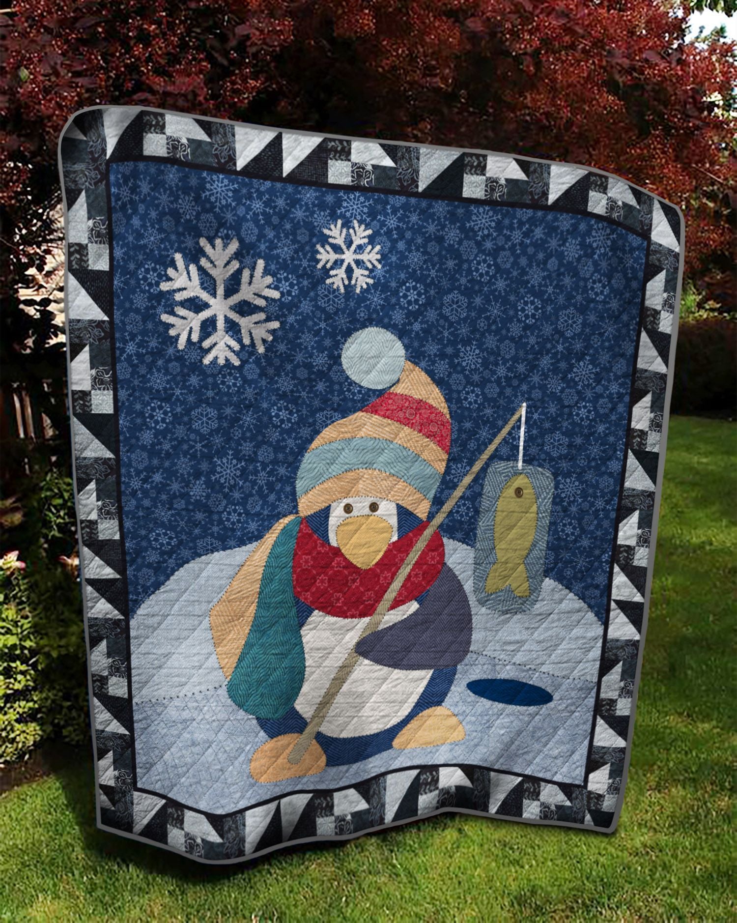 Penguin Quilt Cirdb