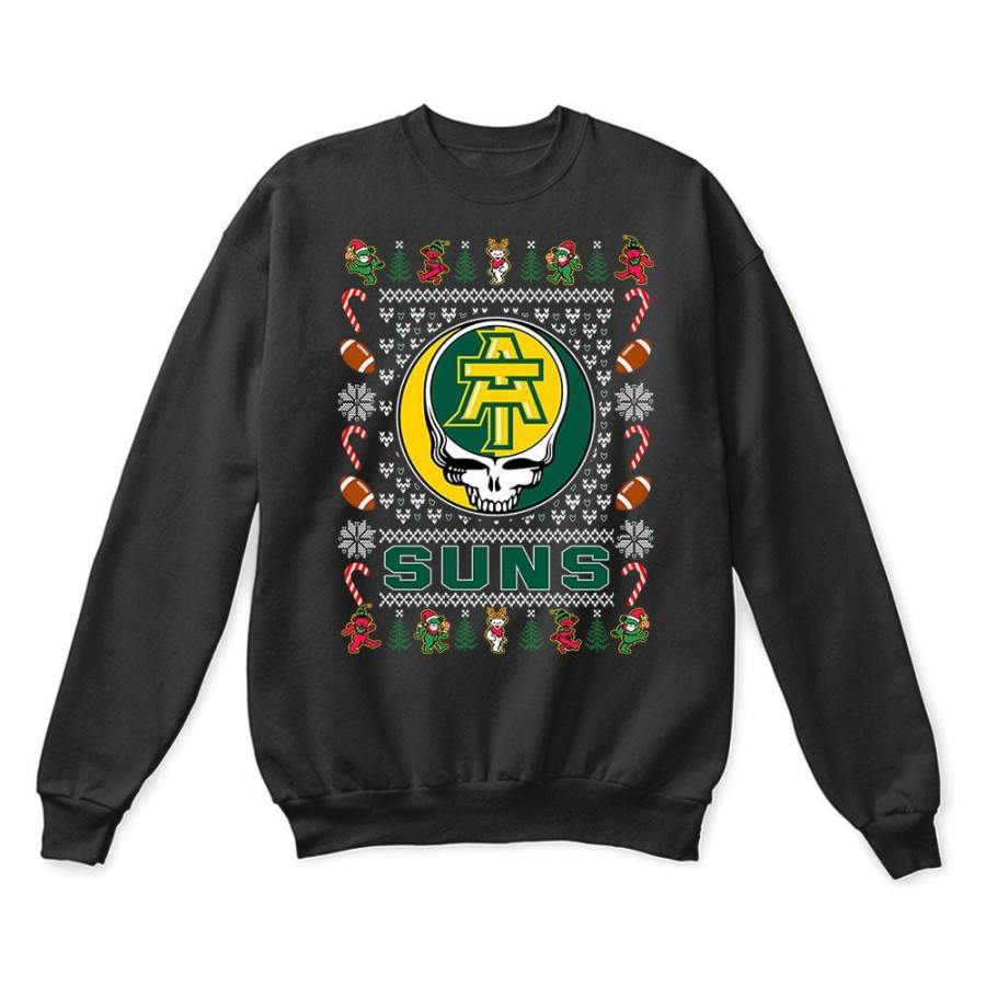 Arkansas Tech Golden Suns x Grateful Dead Christmas Ugly Sweater