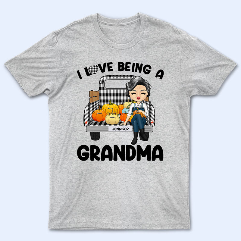 I Love Being A Grandma – Personalized Custom T Shirt