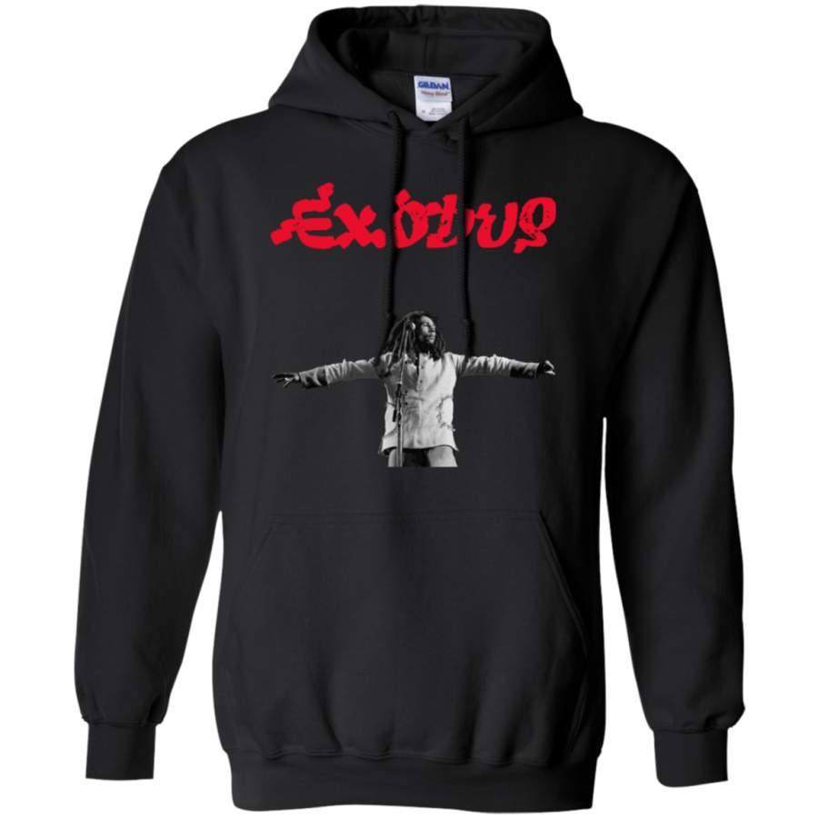 Bob Marley Zion Exodus 40th Anniversary Pullover Hoodie