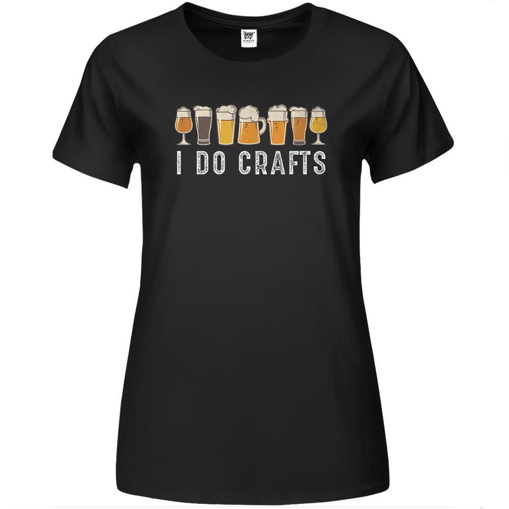 Craft Beer Vintage Premium Womens T Shirts I Do Crafts Home Brew Art Premium Womens T Shirts