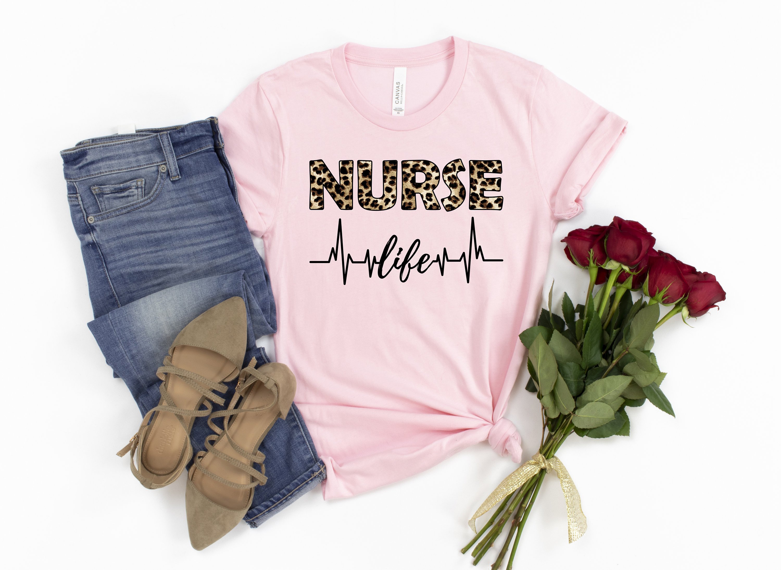 Nurse Life Shirt,Leopard Nurse Life Shirt, Leopard Cheetah Nurse Shirts,Rn Shirts, Nurse Week, Cna Shirt, Nursing Shirt, Nursing School Tee