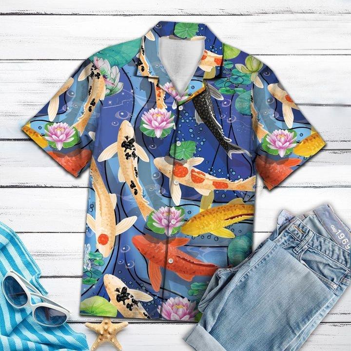 Koi Carp All Over Printed Hawaii Shirt Ha9995