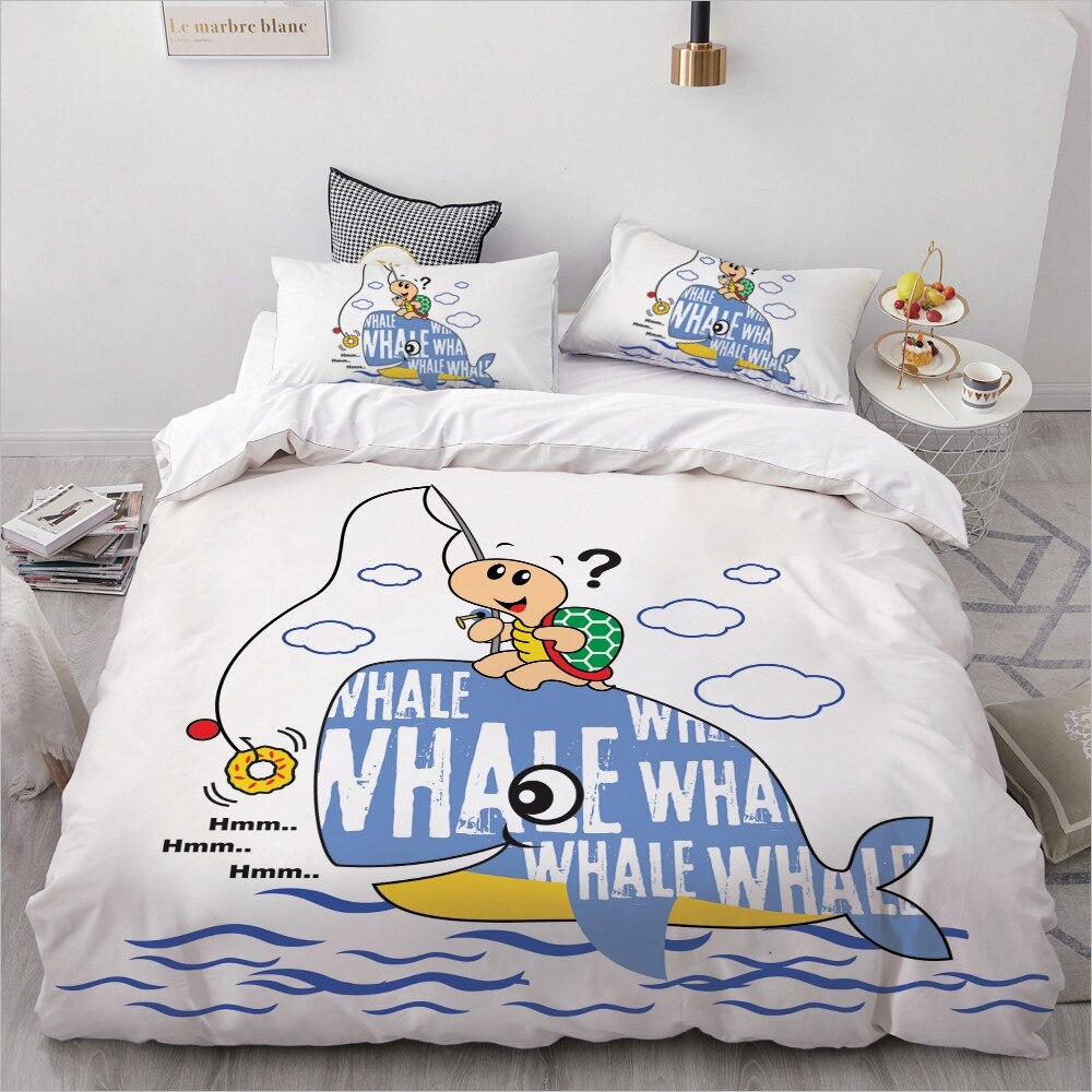 3D Kids Bedding Set For Children/Baby/Boys Custom/King/Europe/Usa,3Pc Duvet Cover Set,/Blanket Cover Set Cute Dinosaur