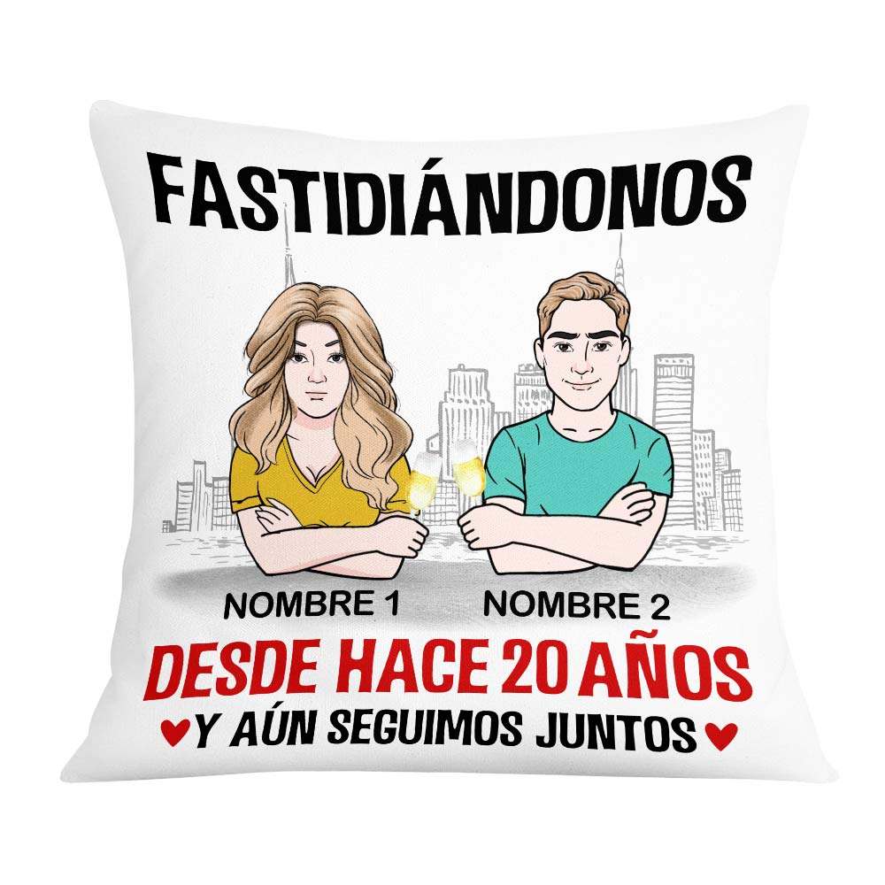 Personalized Couple Pareja Spanish Pillow Db274 87O57