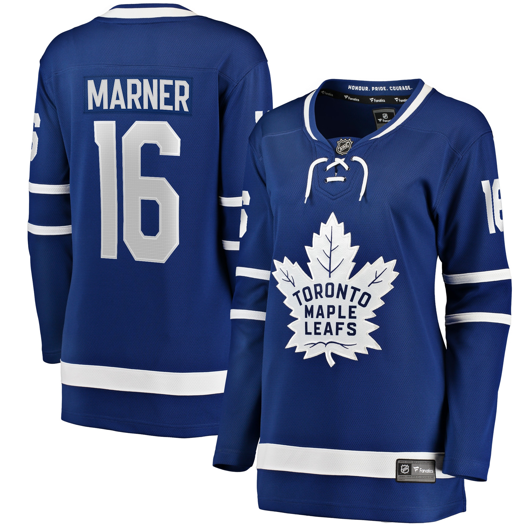 Women's Toronto Maple Leafs Mitchell Marner Blue Home Premier Breakaway Player Jersey