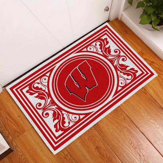 Wisconsin Badgers The Abbey Road Entrance Doormat Rug