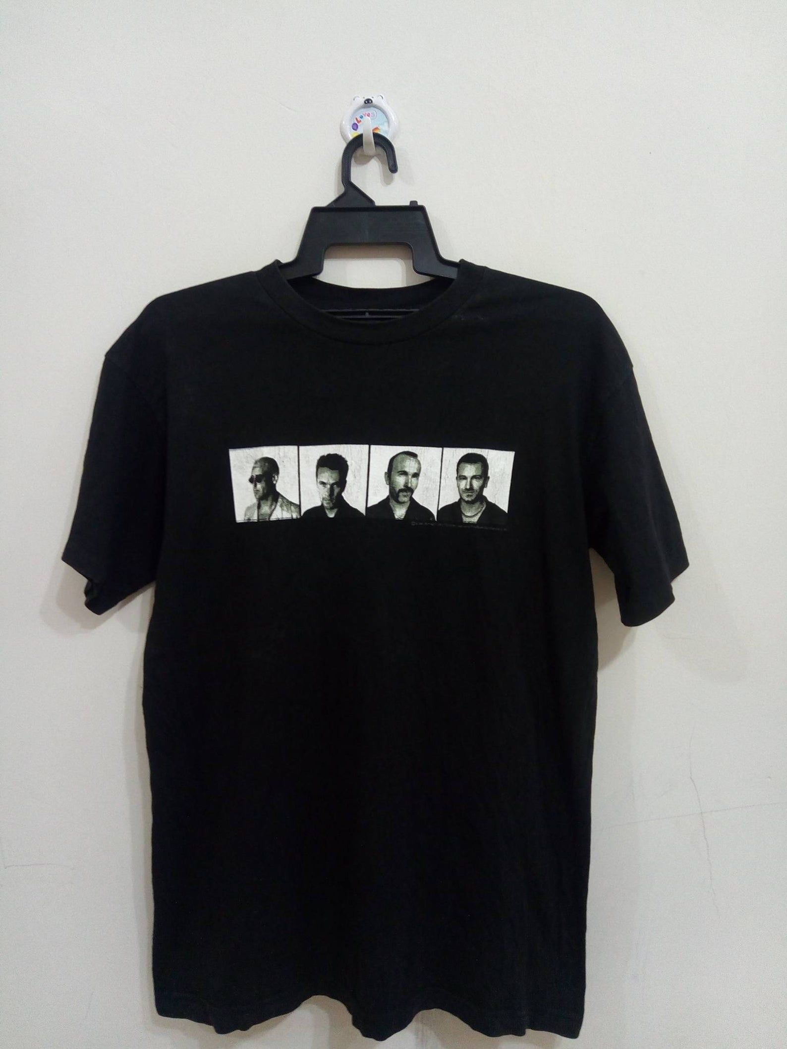 Vintage U2 Rock Band T Shirt Pmartp Tour 1997 L Under Lacense To Polygram Merchandising Rock Band Vintage T Shirt Black