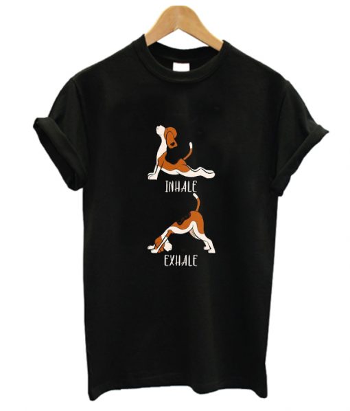 Beagle Yoga RS T Shirt