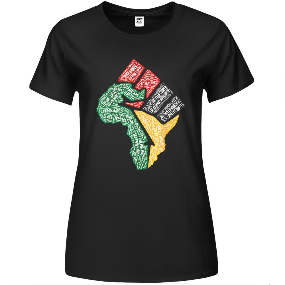 Africa Black Women African American Black History Premium Womens T Shirts