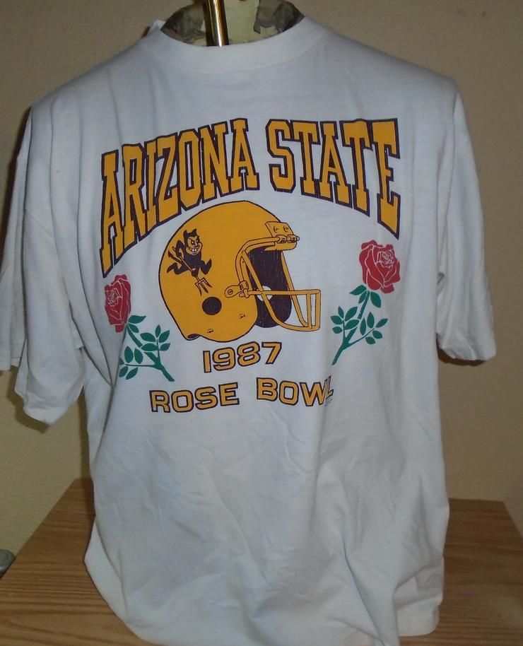 Vintage 1987 Arizona State Rose Bowl Shirt