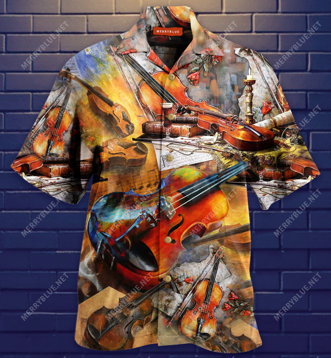 The Violin – That Most Human Of All Instruments Unisex Hawaiian Shirt