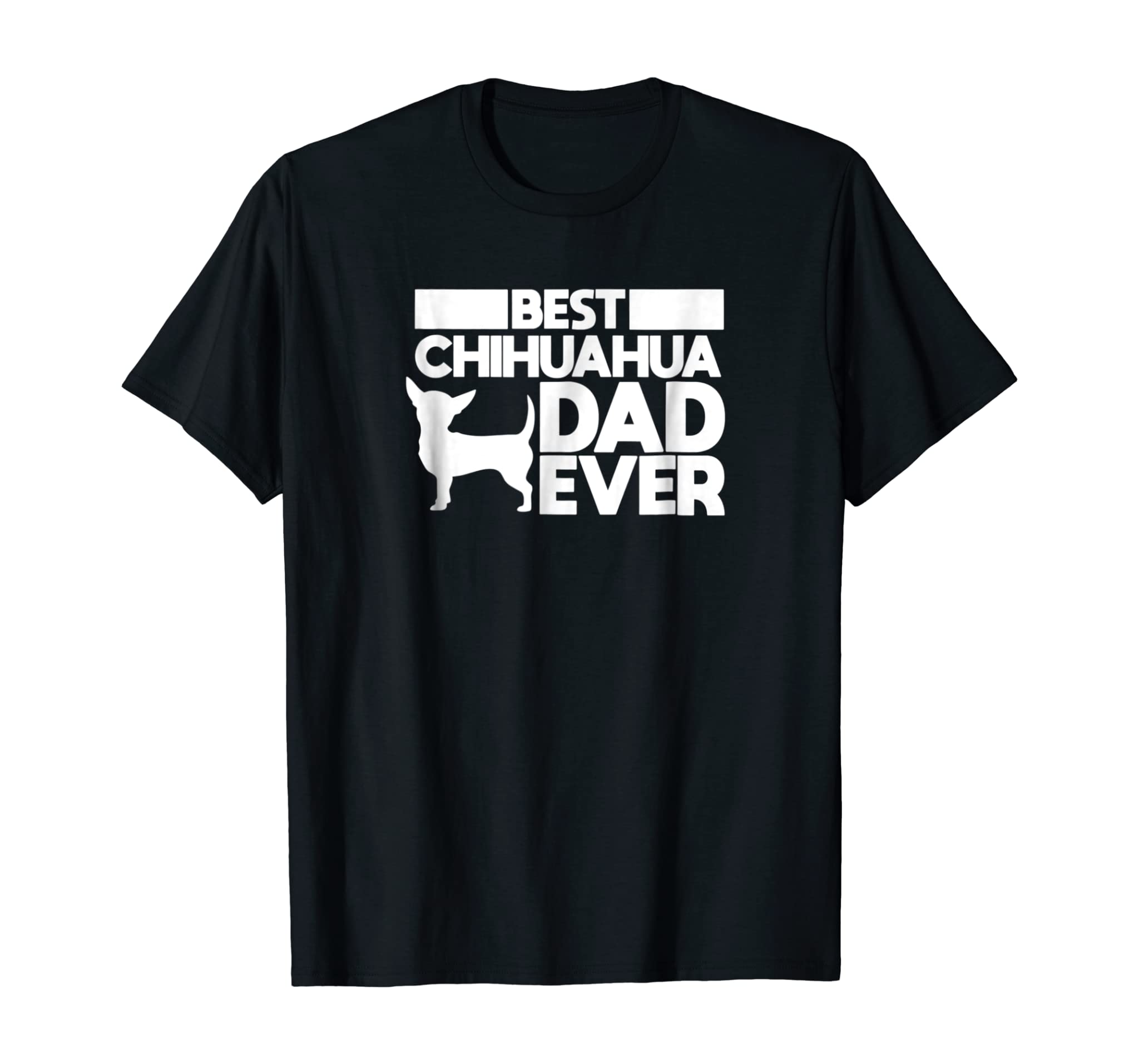 best chihuahua dad ever t shirt for men dog father gift idea