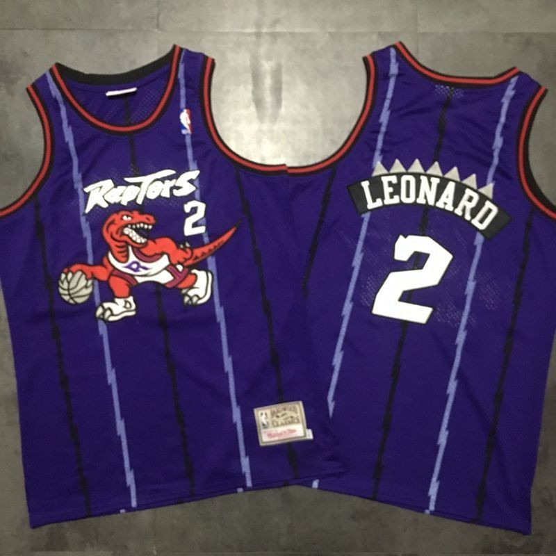 Toronto Raptors Kawhi Leonard #2 NBA Classic Blue Jersey