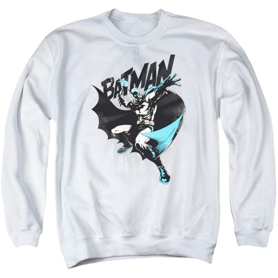 Batman – Batarang Throw Adult Crewneck Sweatshirt