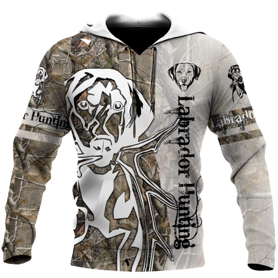 Camo Golden Retriever 3D All Over Print Hoodie HHT17082002