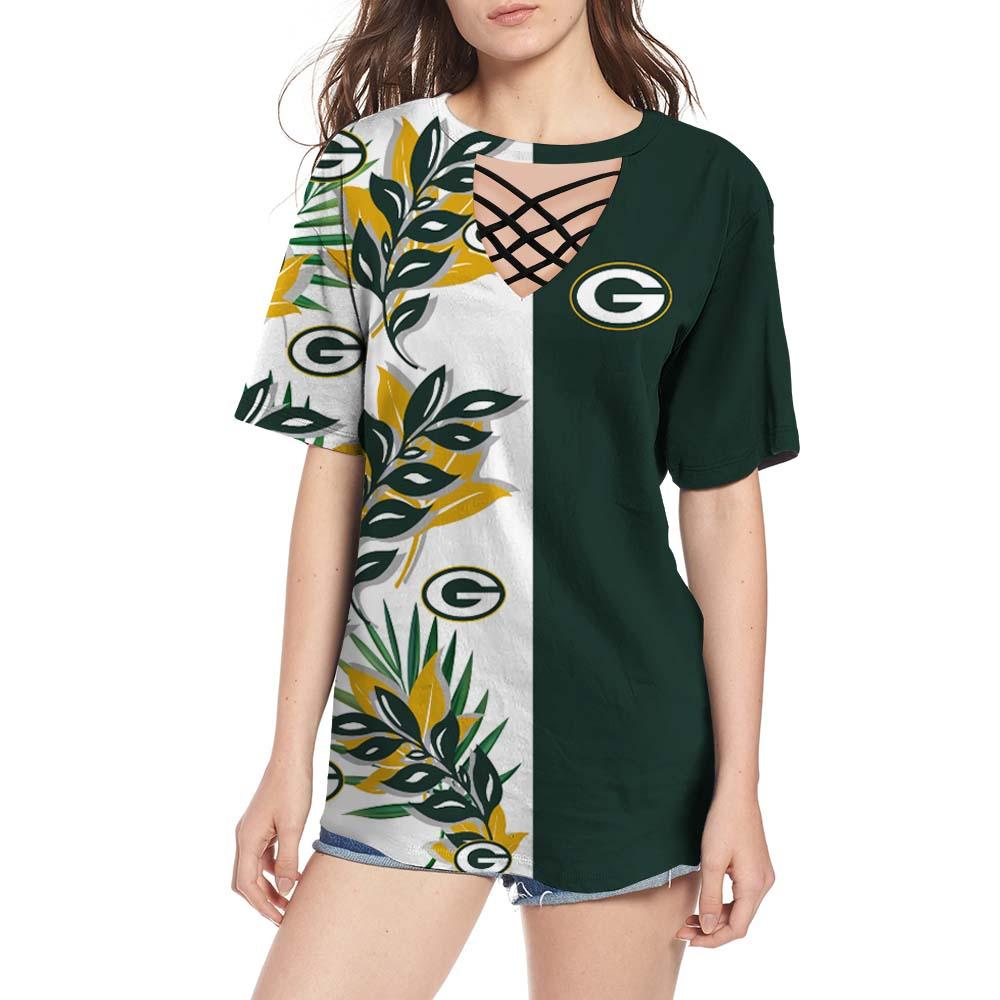 Green Bay Packers Women Summer T-Shirt