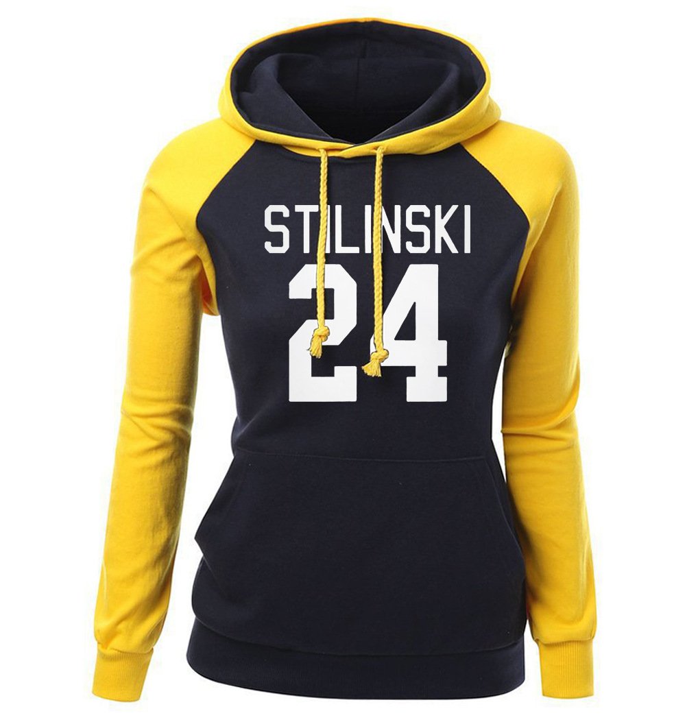 Basketball Hoodies – Women Basketball Hoodie Series 24 Numbering Fleece Hoodie