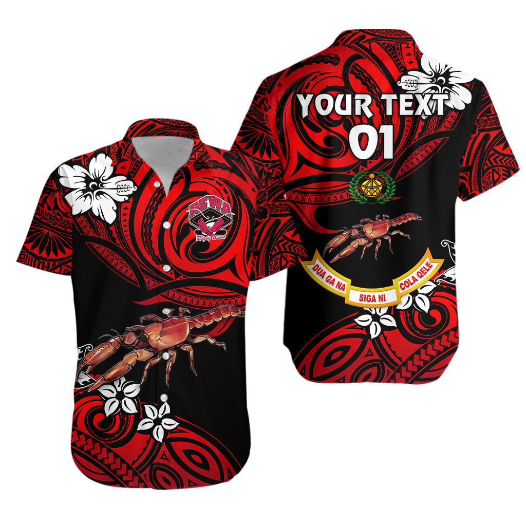 (Custom Personalised) Fiji Rewa Rugby Union Hawaiian Shirt Unique Vibes – Red, Custom Text And Number Lt8