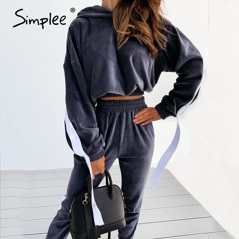 Fashion Hooded Sweatshirt suit Casual suit