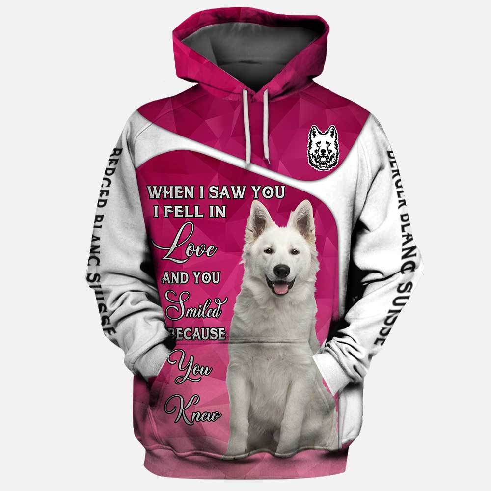 Berger Blanc Suisse When I Saw You 3D Full Printing