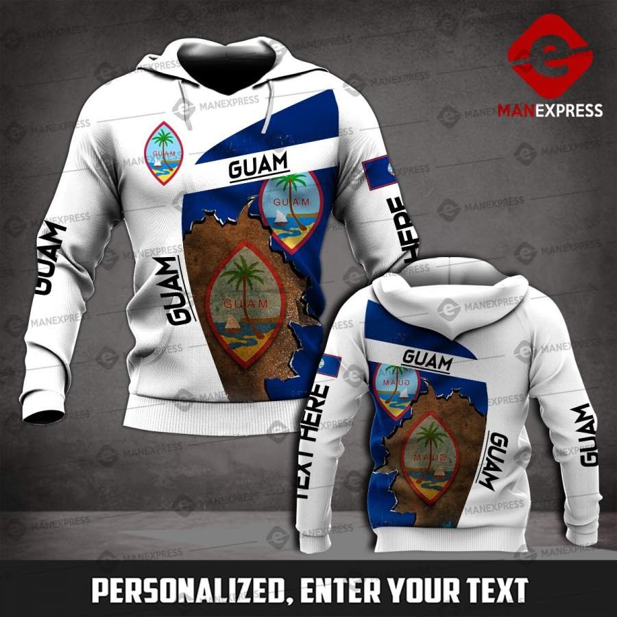 VH CUSTOMIZE  Guam 2906 – hoodie 3D ALL OVER PRINT