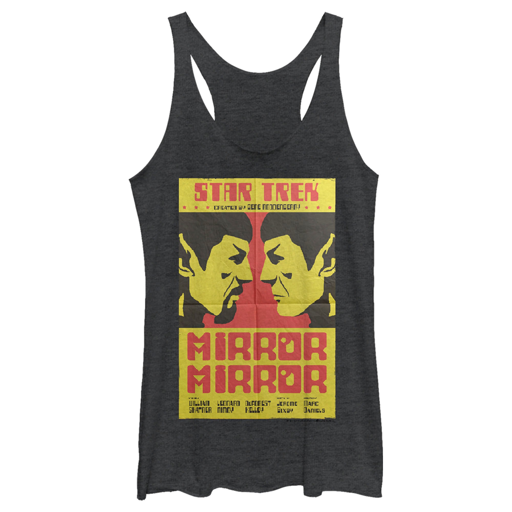 Women’S Star Trek: The Original Series Mirror Mirror S2 Episode 4 Poster Racerback Tank Top