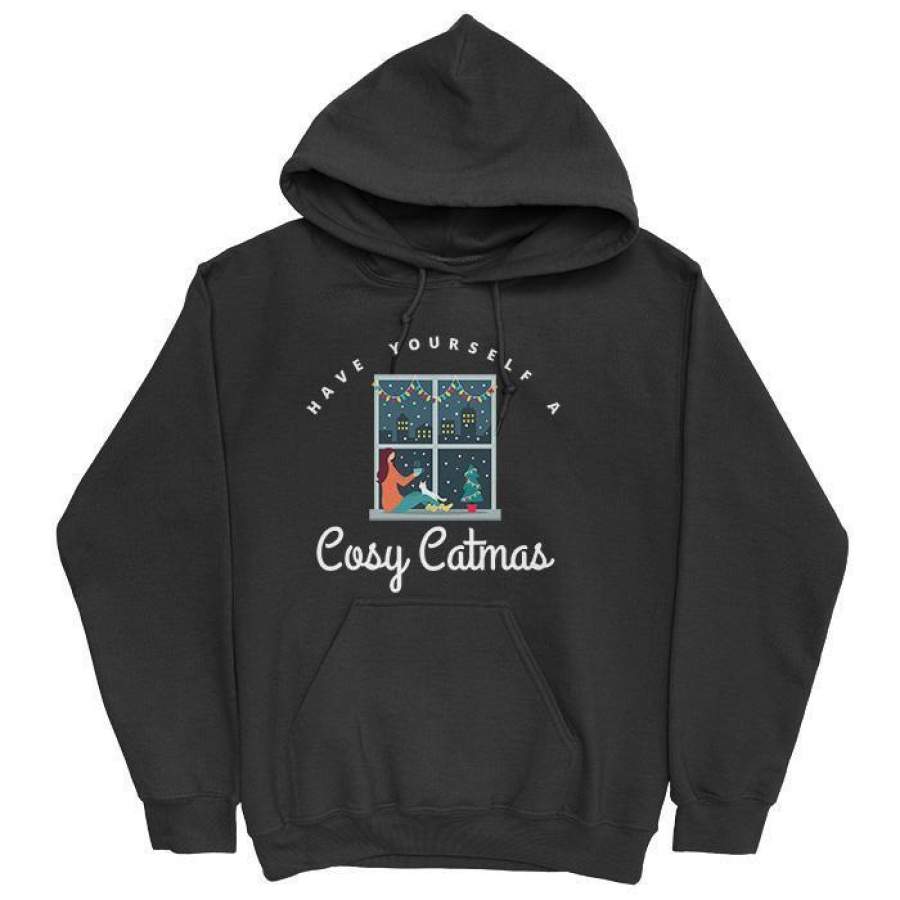 Cosy Catmas Hoodie Christmas Christmas Gift Ideas