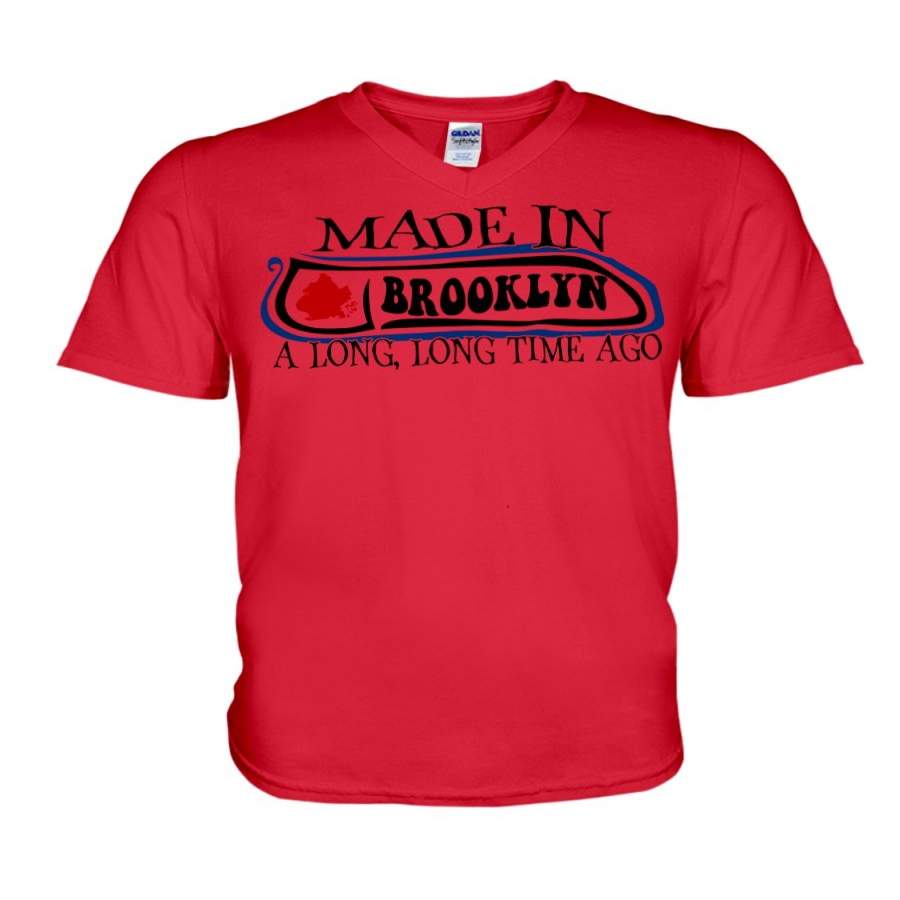 Made Inn Brooklyn A Long Time Ago For Personalized Nation Gift Guys V-Neck