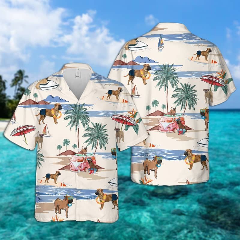 Felacia Boerboel Summer Beach Hawaii Shirt Ha109739