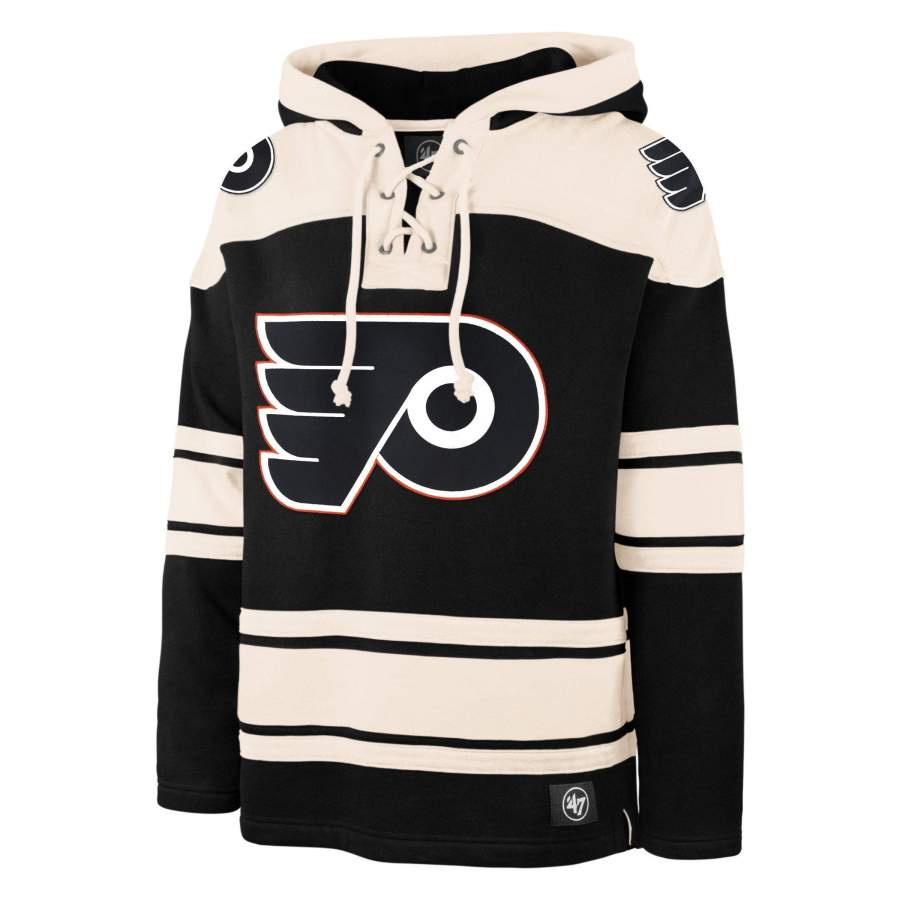 Philadelphia Flyers Midnight Superior ’47 Lacer Hoodie Unisex 3D All Over Print