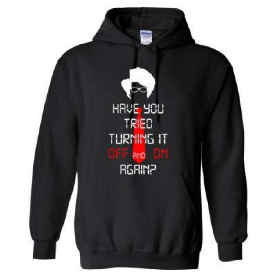 AGR Have You Tried Turning It Off And ON Again – Heavy Blend™ Hooded Sweatshirt